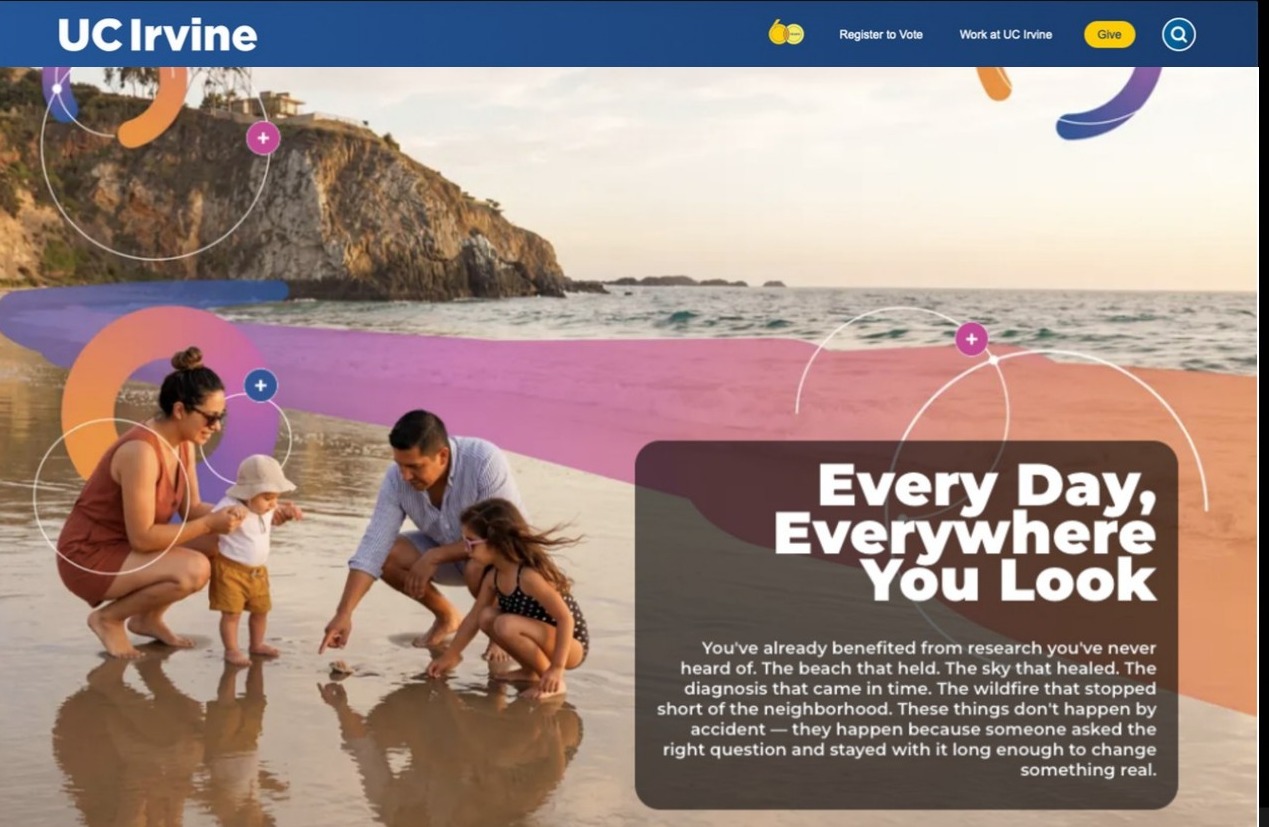 Every Day, Everywhere You Look — UC Irvine coastline research campaign example